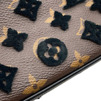 Louis Vuitton Shoulder Bag Monogram Tufting Mini Soft Trunk Black Noir