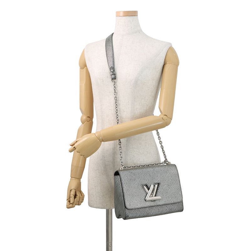Louis Vuitton Chain Shoulder Bag Epi Twist MM 2-Way