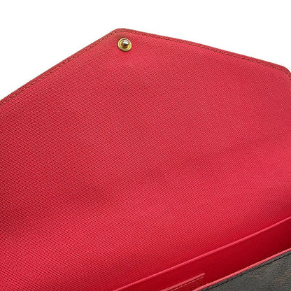 Louis Vuitton Chain Wallet Monogram Pochette Felicity la Bree Bird Pink Multicolor