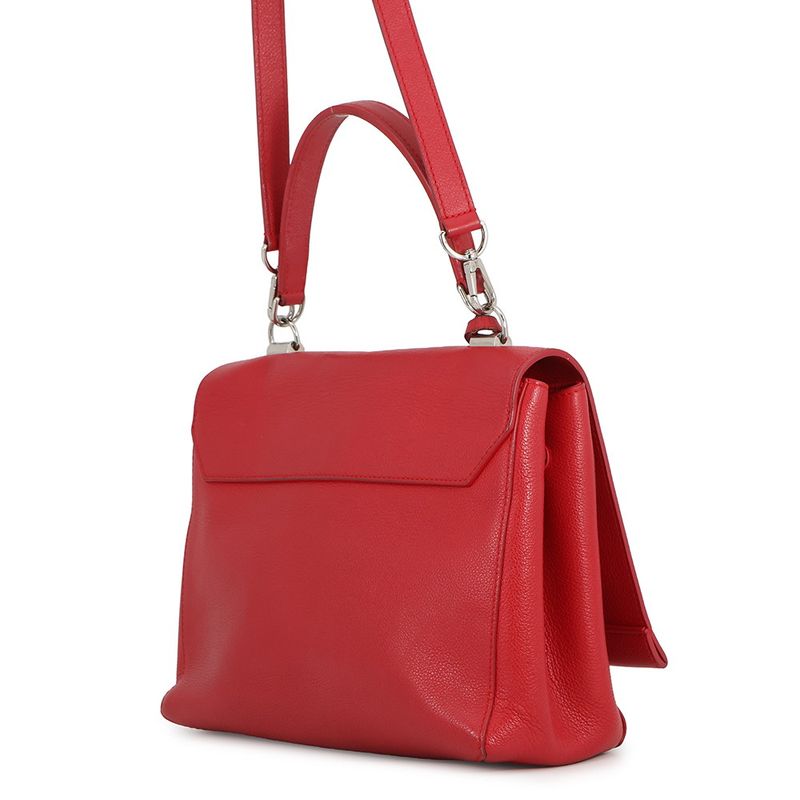 Louis Vuitton Handbag Calf Leather Rock Cartable Bag Ruby