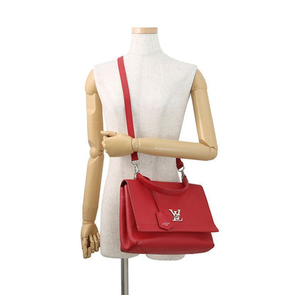 Louis Vuitton Handbag Calf Leather Rock Cartable Bag Ruby