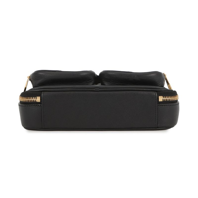 Louis Vuitton Shoulder Bag Monogram Calf Leather Utility Noir Black