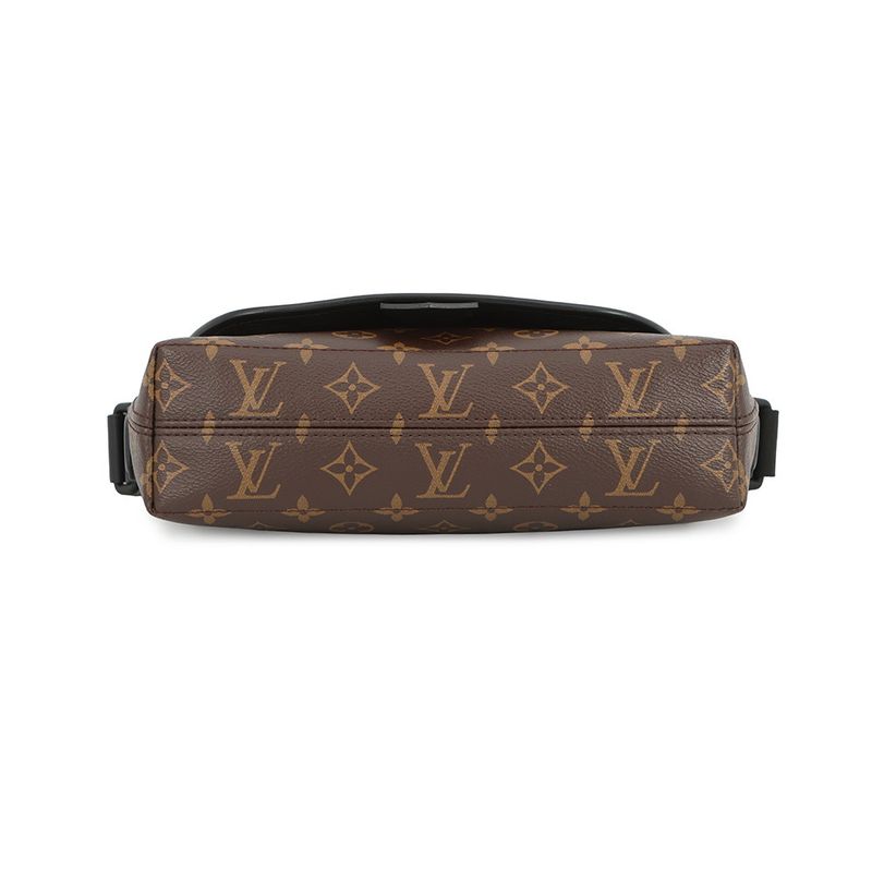 Louis Vuitton Shoulder Bag Monogram Macassar Magnetic Noir Black
