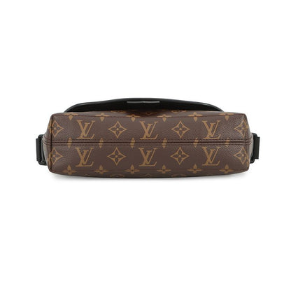 Louis Vuitton Shoulder Bag Monogram Macassar Magnetic Noir Black