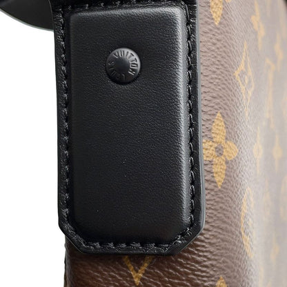 Louis Vuitton Shoulder Bag Monogram Macassar Magnetic Noir Black