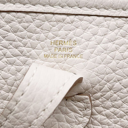 Hermes Evelyne TPM Amazon Gris Perle Gold Handbag