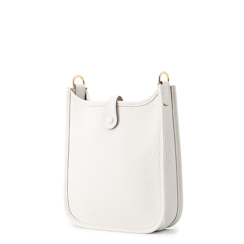 Hermes Evelyne TPM Amazon Gris Perle Gold Handbag