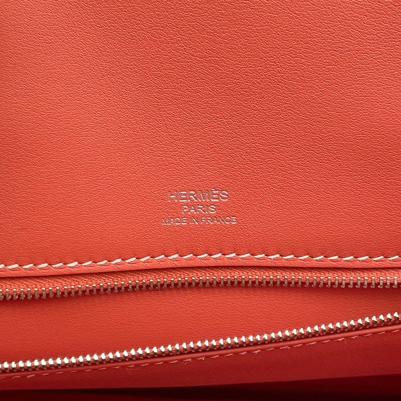Hermes Birkin 25 Shadow Sanguine Silver Swift Handbag Sanghinu