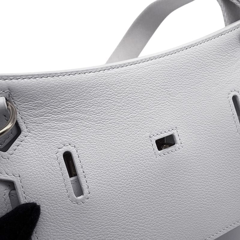 Hermes Gipsiere Mini New White Gold