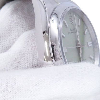 Rolex Oyster Perpetual 36 Roulette Watch Pistachio