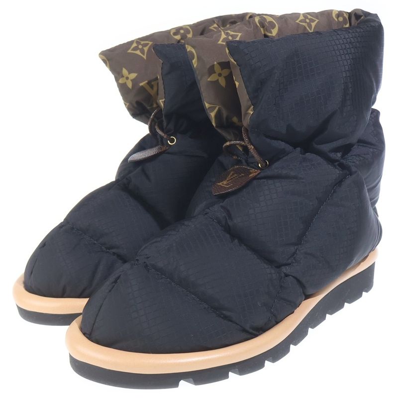 Louis Vuitton Pillow Boot Black Brown