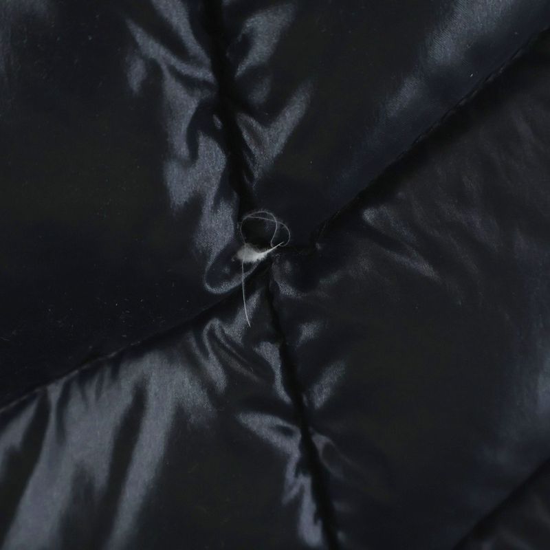 Moncler Fulmarus Hooded Down Coat with Logo Patch Black
