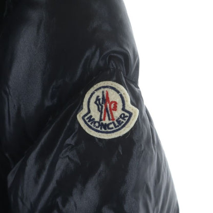 Moncler Fulmarus Hooded Down Coat with Logo Patch Black