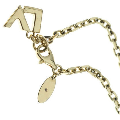 Louis Vuitton Shell Necklace Silver