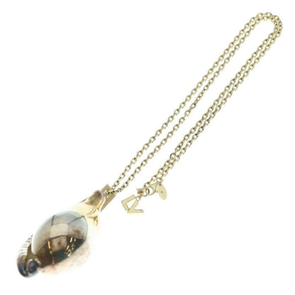 Louis Vuitton Shell Necklace Silver