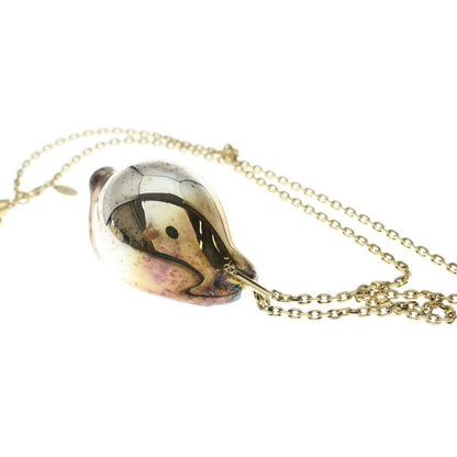 Louis Vuitton Shell Necklace Silver