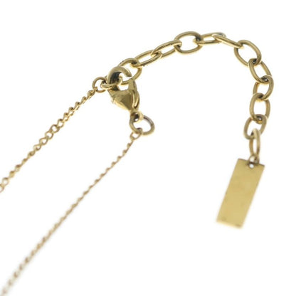 Saint Laurent Paris Cassandra Necklace Gold Plated