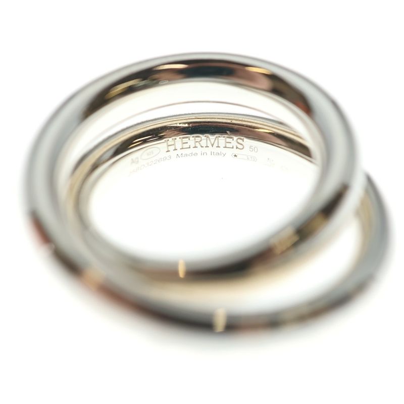 Hermes Vertige Ring Silver 50
