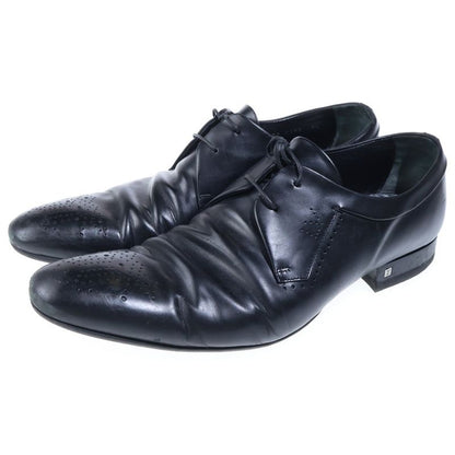 Louis Vuitton Medallion Lace Up Leather Dress Shoes Black