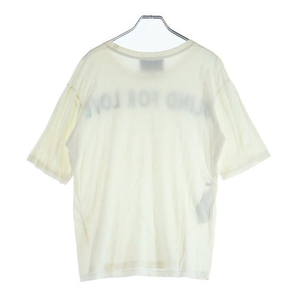 Gucci Blind for Love T Sequin Logo Crew Neck Short Sleeve T-Shirt Cut