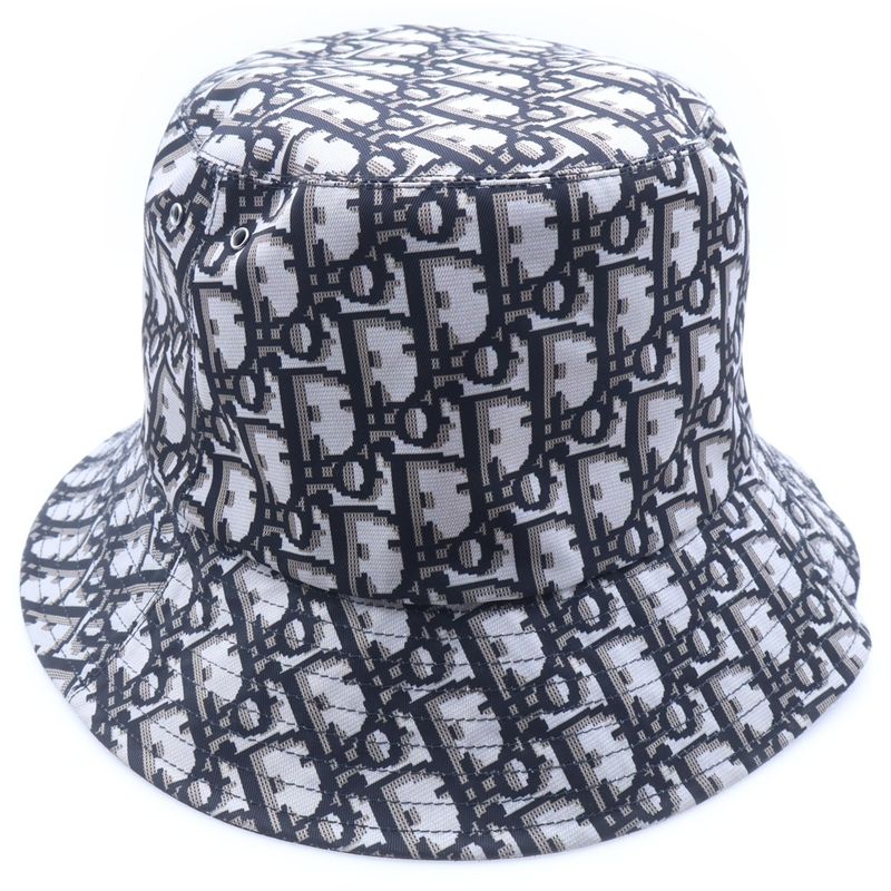 Dior Teddy-d Reversible Bob Hat Bucket Black