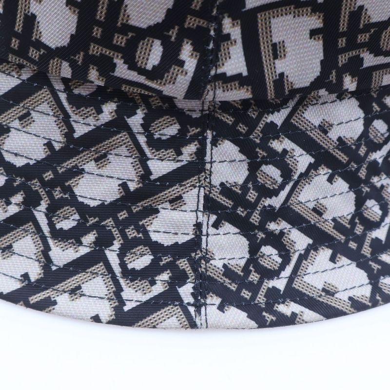 Dior Teddy-d Reversible Bob Hat Bucket Black