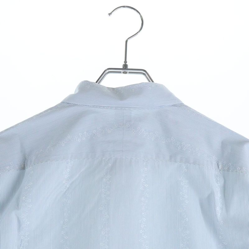 Hermes Button Dress Shirt Long Sleeve Top Flower
