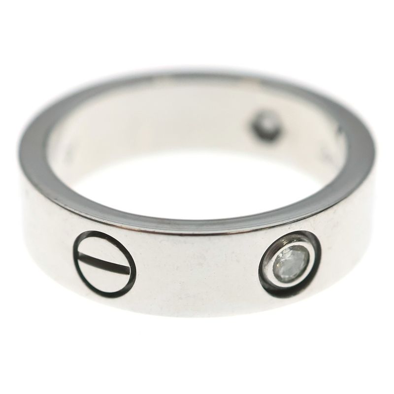 Cartier Love Ring Diamond 750 White Gold
