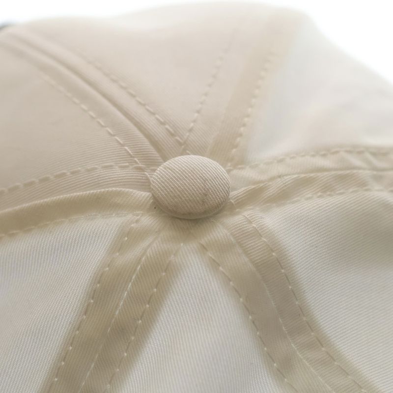 Celine C Patch Logo Baseball Cap Hat White
