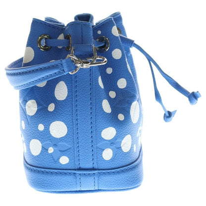 Louis Vuitton YK Nano Noe Monogram Bag Yayoi Kusama Light Blue