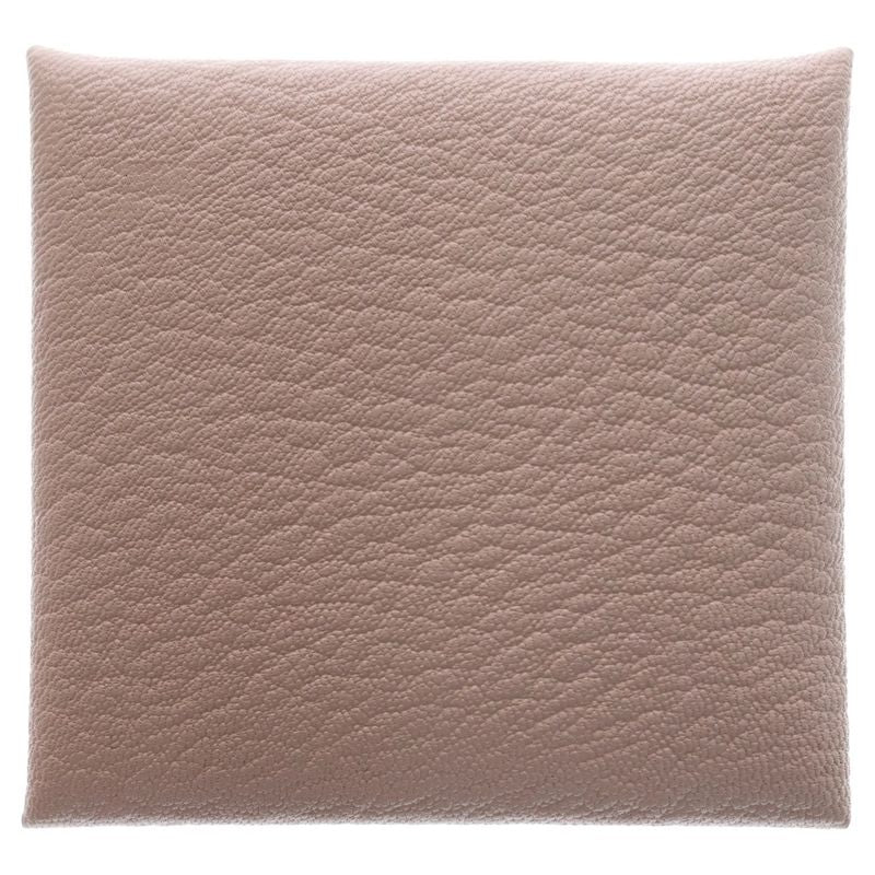 Hermes Bastia Coin Case Rose Darling Chevre Purse
