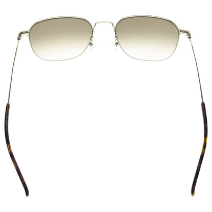 Saint Laurent Paris Asian Fit Square Frame Sunglasses Brown
