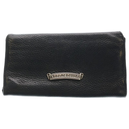 Chrome Hearts Judy Cross Ball Button Leather Wallet