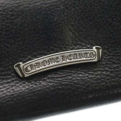 Chrome Hearts Judy Cross Ball Button Leather Wallet