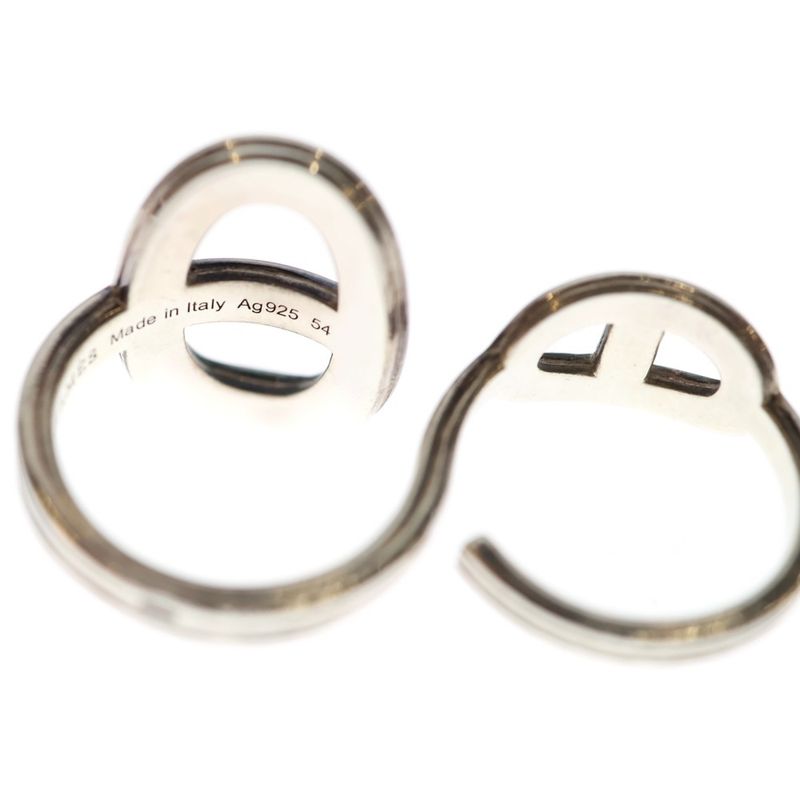 Hermes Chaine D'ancre Double Finger Ring