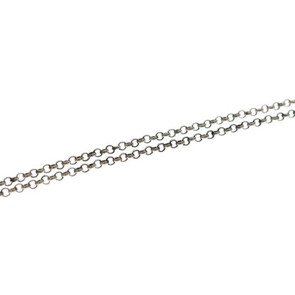 Chrome Hearts Neckchain Roll Chain Necklace Silver