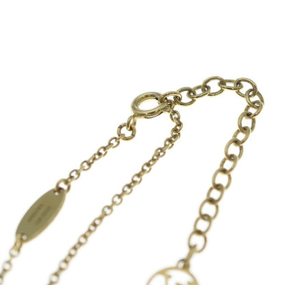 Louis Vuitton Collier Lou Glam LV Logo Necklace Gold