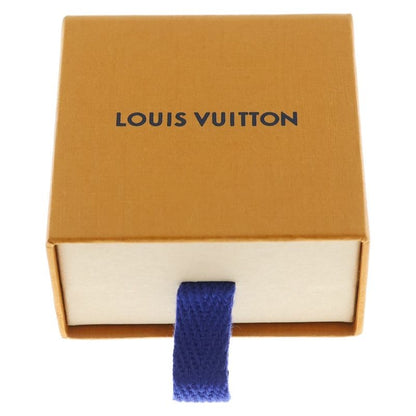 Louis Vuitton Boucle Doreil Puce Lou Glam LV Logo Rhinestone Earrings