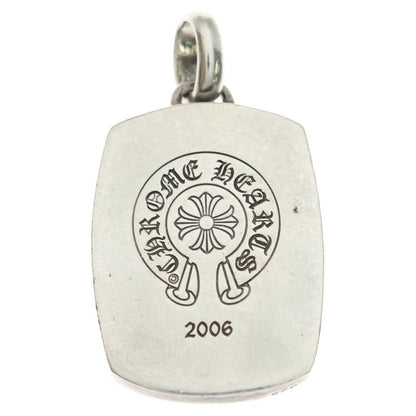 Chrome Hearts Keeper Pendant Top Silver