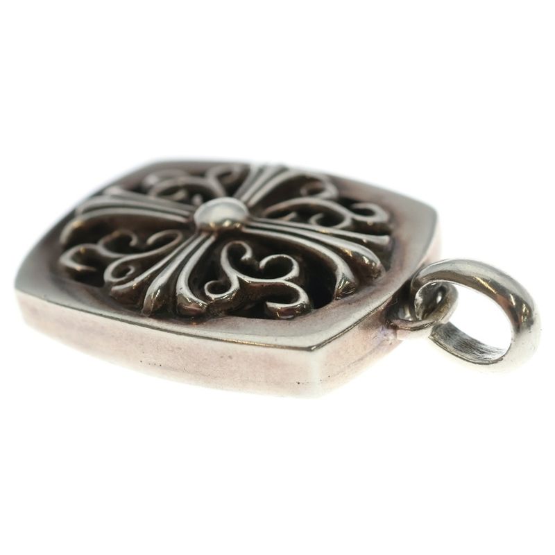 Chrome Hearts Keeper Pendant Top Silver