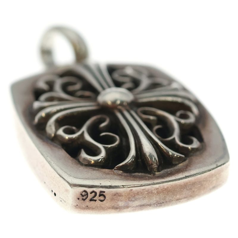 Chrome Hearts Keeper Pendant Top Silver