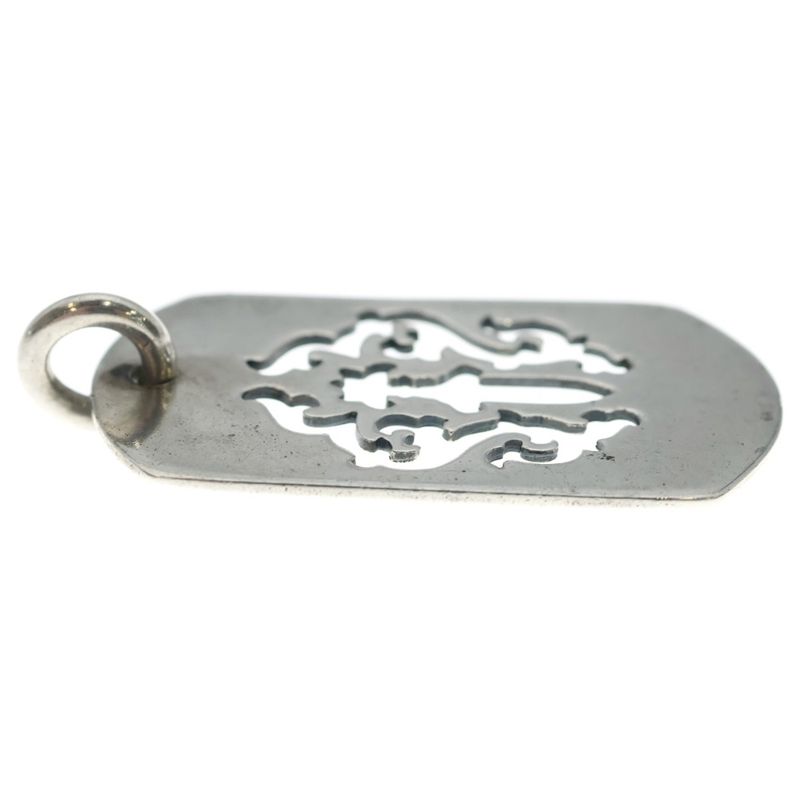 Chrome Hearts D Tag Lrg Dagger Cutout Dog Large Necklace Top