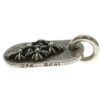 Chrome Hearts Raised Dogtag Dog Tag Nyc Limited Charm Silver Necklace Top