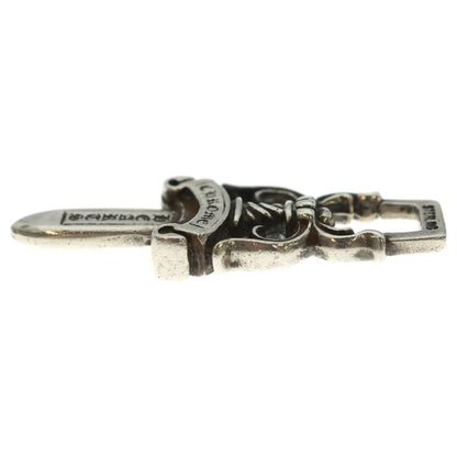 Chrome Hearts 10 Dagger Pendant Top Silver