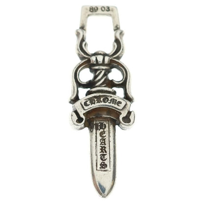 Chrome Hearts 10 Dagger Pendant Top Silver