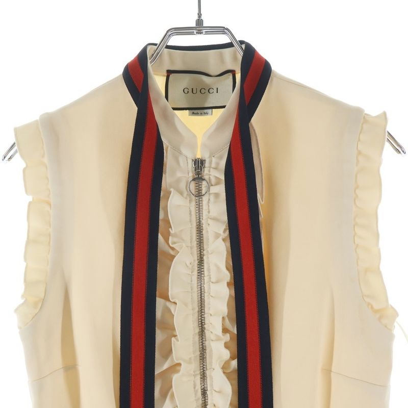 Gucci Sherry Dress Beige
