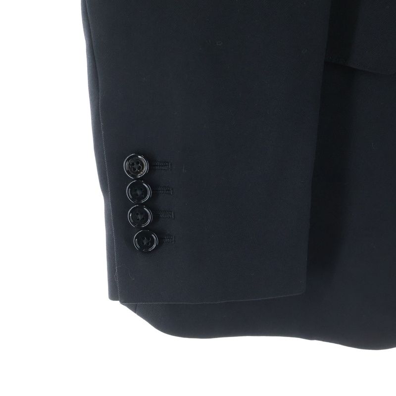 Celine Cropped Tailored Jacket Black