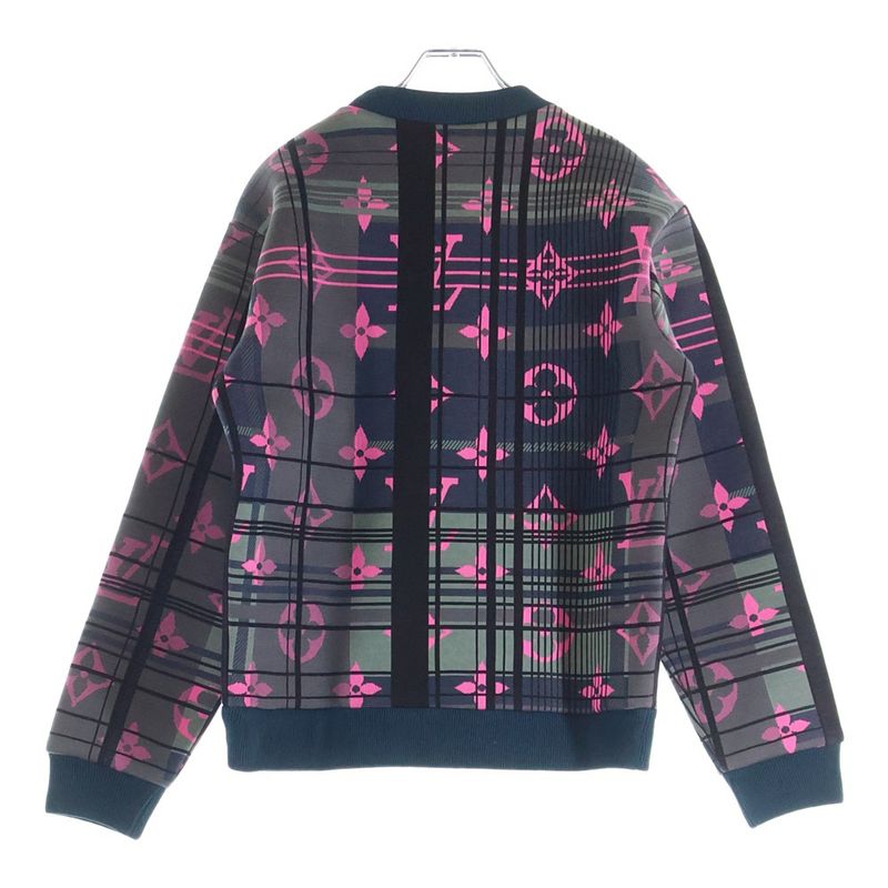 Louis Vuitton Monogram Jacquard Sweatshirt Green