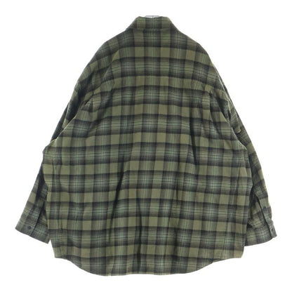 Balenciaga Paris Liberty L S Layered Shirt Khaki Black