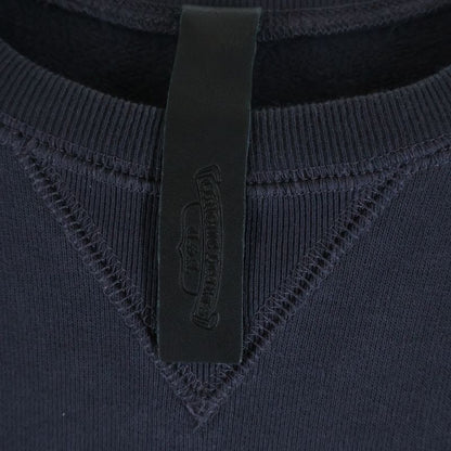 Chrome Hearts Grp Not Crewneck Sweatshirt Knot Cross Patch Flat Navy Red